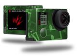 Bokeh Music Green - Decal Style Skin fits GoPro Hero 4 Silver Camera (GOPRO SOLD SEPARATELY)