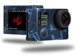 Bokeh Music Blue - Decal Style Skin fits GoPro Hero 4 Silver Camera (GOPRO SOLD SEPARATELY)