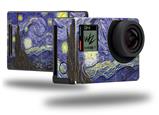 Vincent Van Gogh Starry Night - Decal Style Skin fits GoPro Hero 4 Black Camera (GOPRO SOLD SEPARATELY)