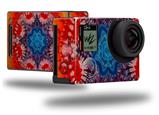 Tie Dye Star 100 - Decal Style Skin fits GoPro Hero 4 Black Camera (GOPRO SOLD SEPARATELY)