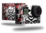 Skull Splatter - Decal Style Skin fits GoPro Hero 4 Black Camera (GOPRO SOLD SEPARATELY)