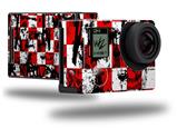 Checker Graffiti - Decal Style Skin fits GoPro Hero 4 Black Camera (GOPRO SOLD SEPARATELY)