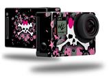 Scene Skull Splatter - Decal Style Skin fits GoPro Hero 4 Black Camera (GOPRO SOLD SEPARATELY)