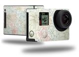 Flowers Pattern 02 - Decal Style Skin fits GoPro Hero 4 Black Camera (GOPRO SOLD SEPARATELY)