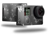 Bokeh Butterflies Grey - Decal Style Skin fits GoPro Hero 4 Black Camera (GOPRO SOLD SEPARATELY)