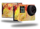 Painting Yellow Splash - Decal Style Skin fits GoPro Hero 4 Black Camera (GOPRO SOLD SEPARATELY)