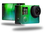 Bent Light Greenish - Decal Style Skin fits GoPro Hero 4 Black Camera (GOPRO SOLD SEPARATELY)