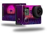 Synth Beach - Decal Style Skin fits GoPro Hero 4 Black Camera (GOPRO SOLD SEPARATELY)