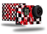 Checkerboard Splatter - Decal Style Skin fits GoPro Hero 4 Black Camera (GOPRO SOLD SEPARATELY)