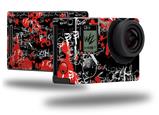 Emo Graffiti - Decal Style Skin fits GoPro Hero 4 Black Camera (GOPRO SOLD SEPARATELY)