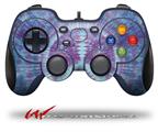 Tie Dye Peace Sign 106 - Decal Style Skin fits Logitech F310 Gamepad Controller (CONTROLLER SOLD SEPARATELY)