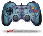 Tie Dye Peace Sign 107 - Decal Style Skin fits Logitech F310 Gamepad Controller (CONTROLLER SOLD SEPARATELY)