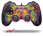 Tie Dye Peace Sign 109 - Decal Style Skin fits Logitech F310 Gamepad Controller (CONTROLLER SOLD SEPARATELY)