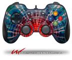 Tie Dye Bulls Eye 100 - Decal Style Skin fits Logitech F310 Gamepad Controller (CONTROLLER SOLD SEPARATELY)