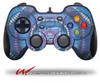 Tie Dye Circles and Squares 100 - Decal Style Skin fits Logitech F310 Gamepad Controller (CONTROLLER SOLD SEPARATELY)