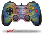 Tie Dye Spine 102 - Decal Style Skin fits Logitech F310 Gamepad Controller (CONTROLLER SOLD SEPARATELY)