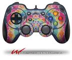 Tie Dye Star 104 - Decal Style Skin fits Logitech F310 Gamepad Controller (CONTROLLER SOLD SEPARATELY)