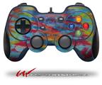 Tie Dye Tiger 100 - Decal Style Skin fits Logitech F310 Gamepad Controller (CONTROLLER SOLD SEPARATELY)