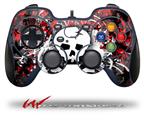 Skull Splatter - Decal Style Skin fits Logitech F310 Gamepad Controller (CONTROLLER SOLD SEPARATELY)