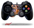 Hula Girl Pin Up - Decal Style Skin fits Logitech F310 Gamepad Controller (CONTROLLER SOLD SEPARATELY)