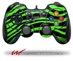Zebra Green - Decal Style Skin fits Logitech F310 Gamepad Controller (CONTROLLER SOLD SEPARATELY)
