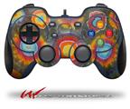 Phat Dyes - Circles - 101 - Decal Style Skin fits Logitech F310 Gamepad Controller (CONTROLLER SOLD SEPARATELY)