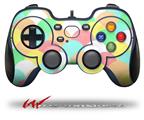 Brushed Cirlces Multi Light - Decal Style Skin fits Logitech F310 Gamepad Controller (CONTROLLER SOLD SEPARATELY)