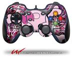 Pink Skull - Decal Style Skin fits Logitech F310 Gamepad Controller (CONTROLLER SOLD SEPARATELY)