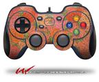 Flowers Pattern Roses 06 - Decal Style Skin fits Logitech F310 Gamepad Controller (CONTROLLER SOLD SEPARATELY)