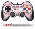 Flowers Pattern Roses 13 - Decal Style Skin fits Logitech F310 Gamepad Controller (CONTROLLER SOLD SEPARATELY)