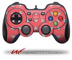 Paper Planes Coral - Decal Style Skin fits Logitech F310 Gamepad Controller (CONTROLLER SOLD SEPARATELY)