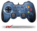 Bokeh Butterflies Blue - Decal Style Skin fits Logitech F310 Gamepad Controller (CONTROLLER SOLD SEPARATELY)