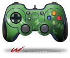 Bokeh Butterflies Green - Decal Style Skin fits Logitech F310 Gamepad Controller (CONTROLLER SOLD SEPARATELY)