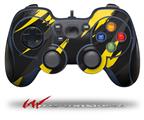 Jagged Camo Yellow - Decal Style Skin fits Logitech F310 Gamepad Controller (CONTROLLER SOLD SEPARATELY)