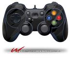 Jagged Camo Black - Decal Style Skin fits Logitech F310 Gamepad Controller (CONTROLLER SOLD SEPARATELY)