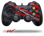 Baja 0014 Red - Decal Style Skin fits Logitech F310 Gamepad Controller (CONTROLLER SOLD SEPARATELY)