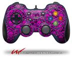 Pink Skull Bones - Decal Style Skin fits Logitech F310 Gamepad Controller (CONTROLLER SOLD SEPARATELY)