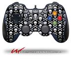 Skull and Crossbones Pattern - Decal Style Skin fits Logitech F310 Gamepad Controller (CONTROLLER SOLD SEPARATELY)