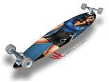 Police Dept Pin Up Girl - Decal Style Vinyl Wrap Skin fits Longboard Skateboards up to 10"x42" (LONGBOARD NOT INCLUDED)