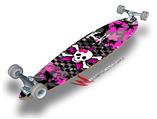 Scene Kid Girly Skull - Decal Style Vinyl Wrap Skin fits Longboard Skateboards up to 10"x42" (LONGBOARD NOT INCLUDED)