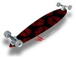 Red And Black Lips - Decal Style Vinyl Wrap Skin fits Longboard Skateboards up to 10"x42" (LONGBOARD NOT INCLUDED)