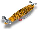 Folder Doodles Orange - Decal Style Vinyl Wrap Skin fits Longboard Skateboards up to 10"x42" (LONGBOARD NOT INCLUDED)