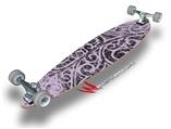 Folder Doodles Lavender - Decal Style Vinyl Wrap Skin fits Longboard Skateboards up to 10"x42" (LONGBOARD NOT INCLUDED)