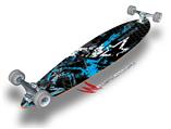 Baja 0003 Neon Blue - Decal Style Vinyl Wrap Skin fits Longboard Skateboards up to 10"x42" (LONGBOARD NOT INCLUDED)