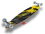 Baja 0014 Yellow - Decal Style Vinyl Wrap Skin fits Longboard Skateboards up to 10"x42" (LONGBOARD NOT INCLUDED)