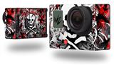 Skull Splatter - Decal Style Skin fits GoPro Hero 3+ Camera (GOPRO NOT INCLUDED)