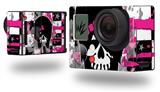 Scene Kid Girl Skull - Decal Style Skin fits GoPro Hero 3+ Camera (GOPRO NOT INCLUDED)