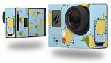 Lemon Blue - Decal Style Skin fits GoPro Hero 3+ Camera (GOPRO NOT INCLUDED)