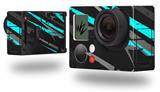 Baja 0014 Neon Teal - Decal Style Skin fits GoPro Hero 3+ Camera (GOPRO NOT INCLUDED)