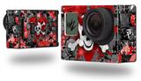 Emo Skull Bones - Decal Style Skin fits GoPro Hero 3+ Camera (GOPRO NOT INCLUDED)